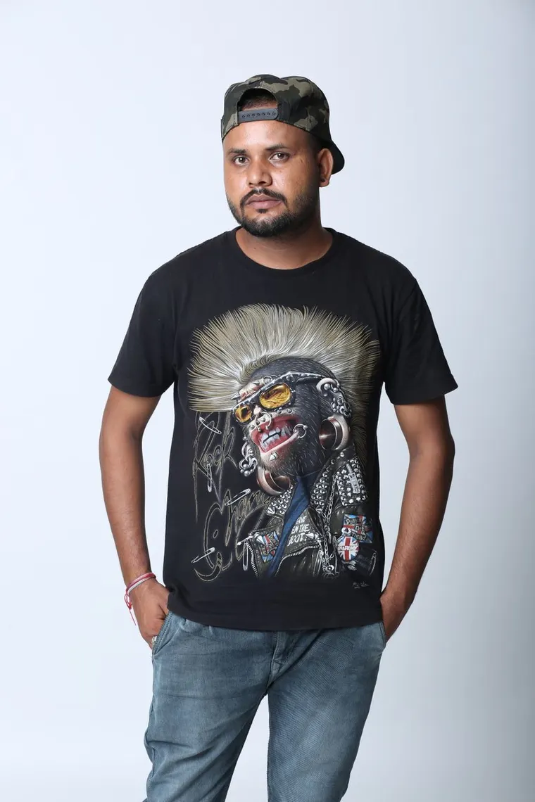 Hand-Drawn Illustration custom shirt design